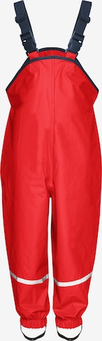 PLAYSHOES - Loosefit Calças funcionais em vermelho: frente