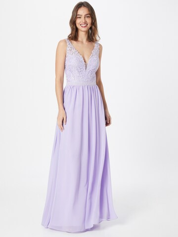 mascara Evening dress in Purple: front