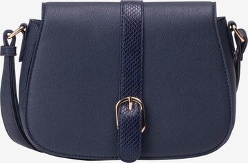 Borsa a tracolla di Usha in blu: frontale