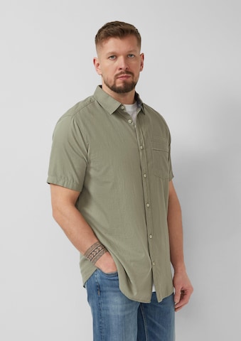 s.Oliver Regular Fit Hemd in Grün