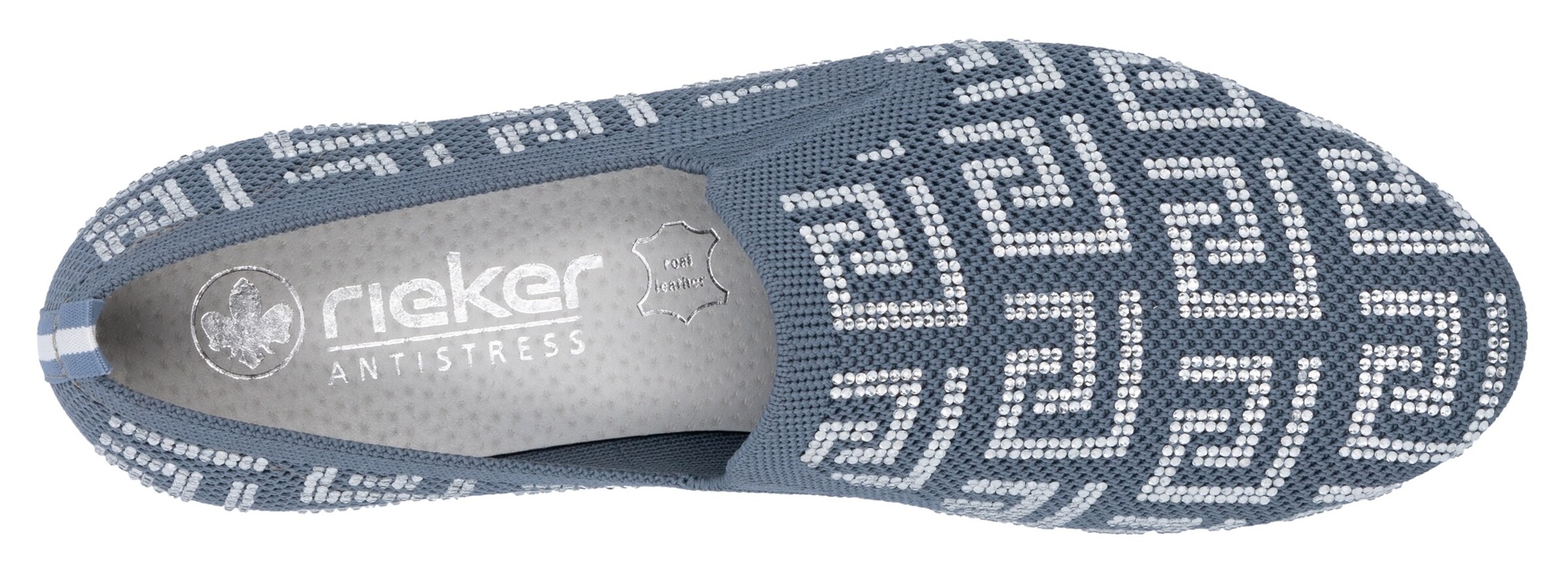 Rieker Classic Flats in Blue