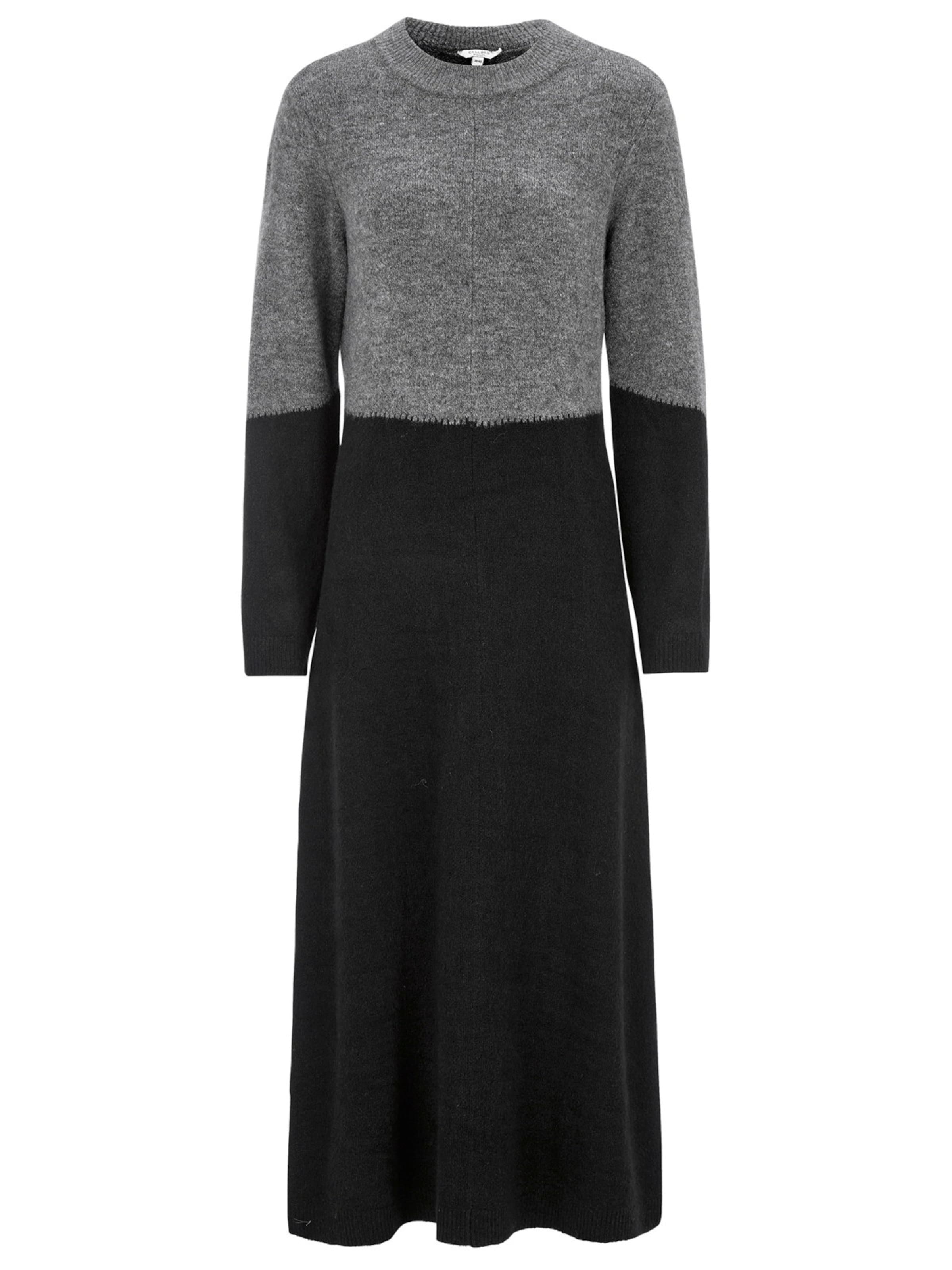 Cellbes of Sweden Strickkleid in Schwarz: Vorderseite