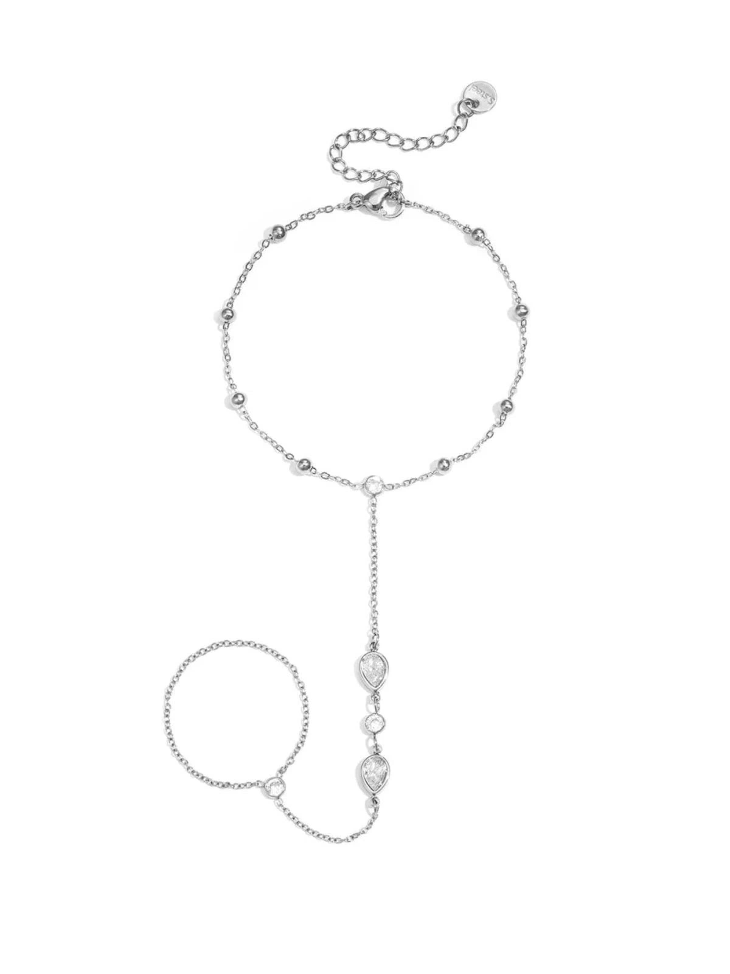 Cala Rose Armband‌‌‌‌‌‌‌‌‌‌ in 16 - 19 cm in silber, Produktansicht