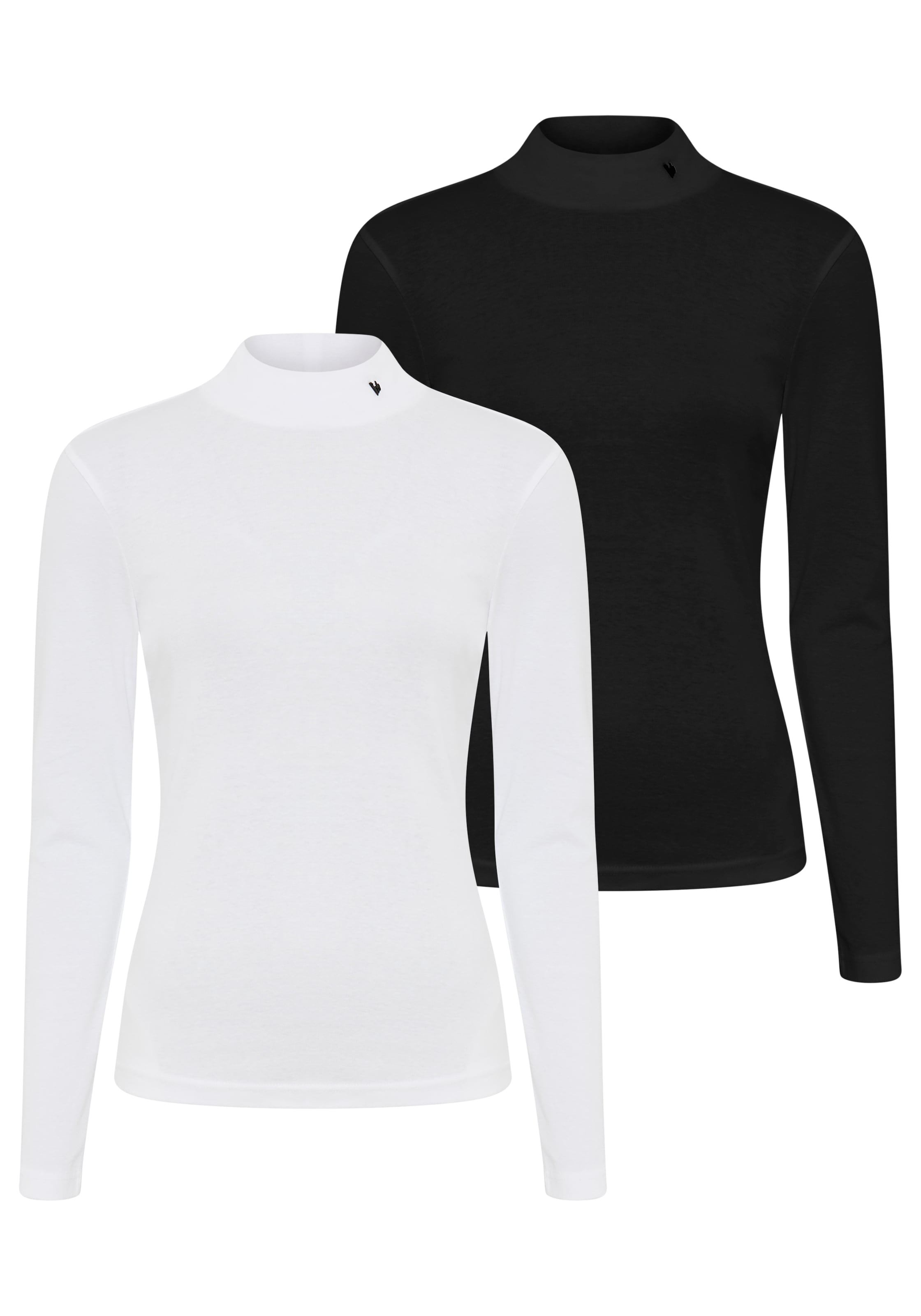 Bruno Banani LM Shirt in Schwarz: Vorderseite