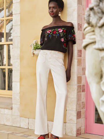 love & roses Bluse in Schwarz