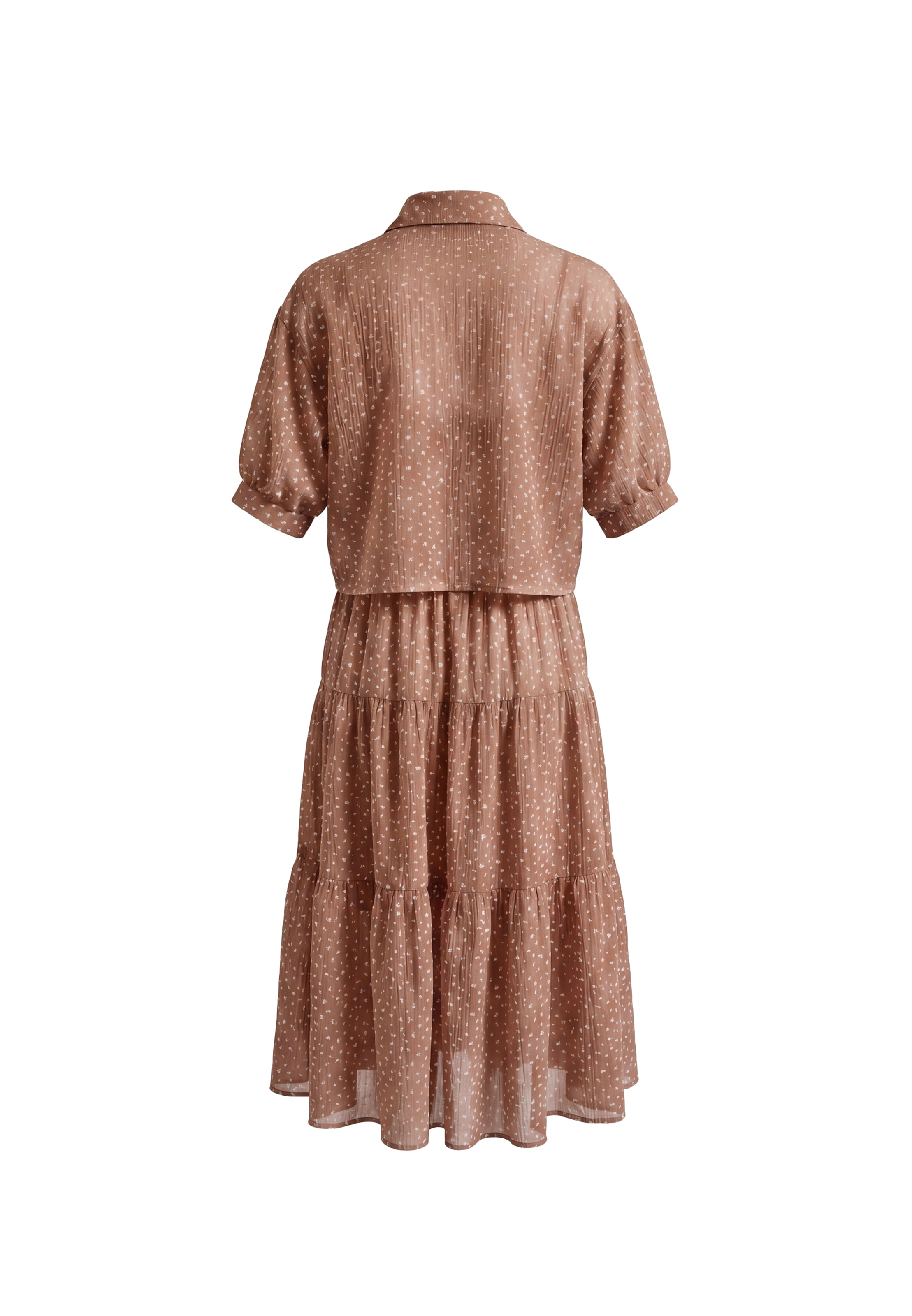 Usha - Vestido em castanho
