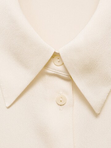 Chemisier 'IDEALE' MANGO en blanc