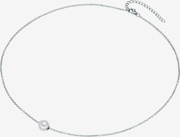 Valero Pearls Ketting in Zilver: voorkant