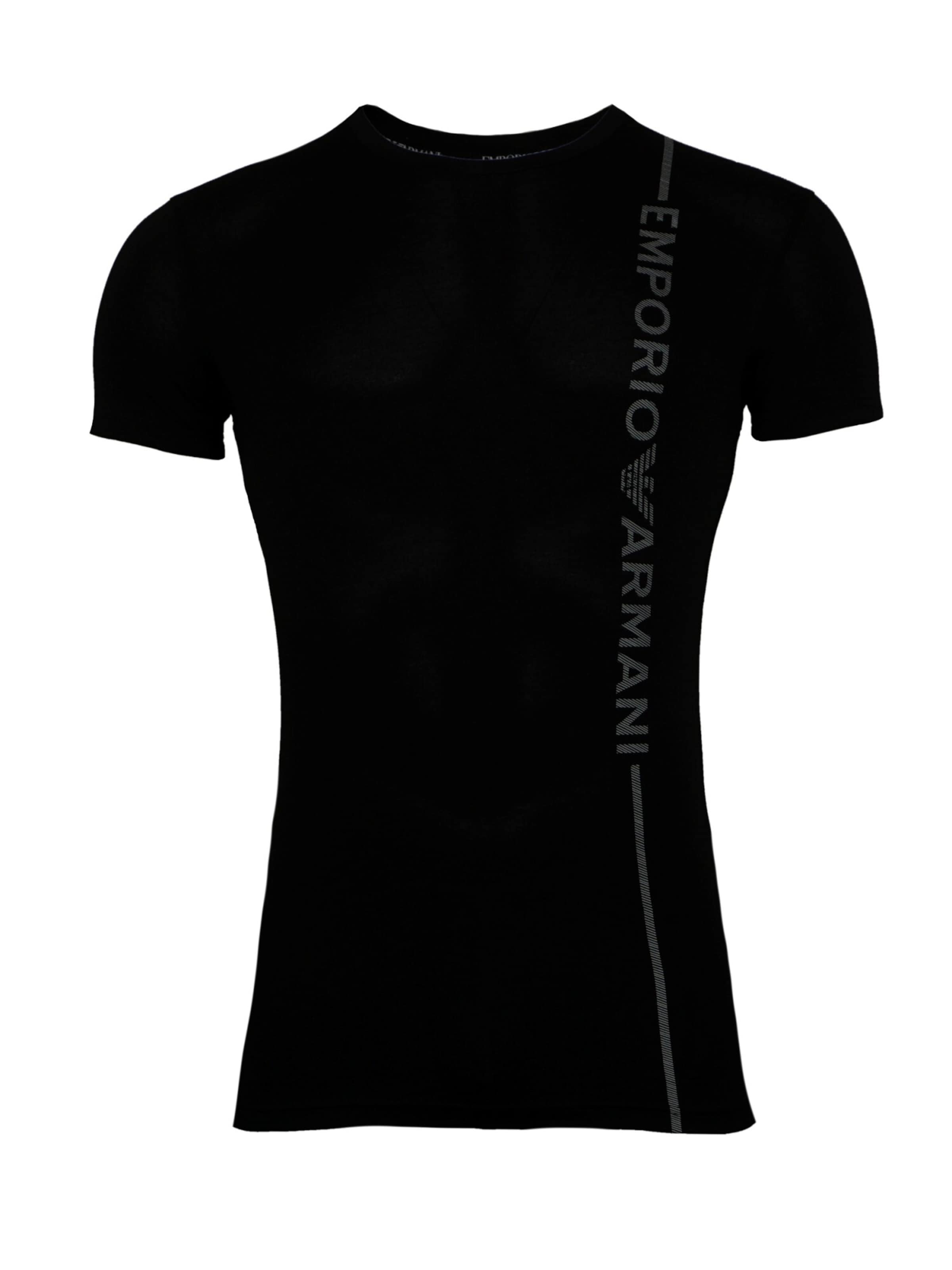 Emporio Armani Shirt in Black: front