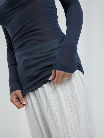 Haut ' Cotton ' Seamless Basic en noir
