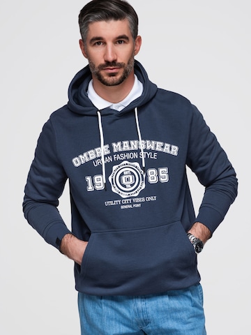 Ombre Sweatshirt in Blue