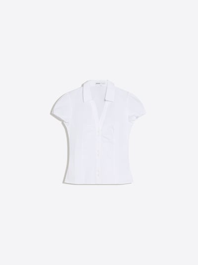 Bershka Blouse in de kleur Wit, Productweergave