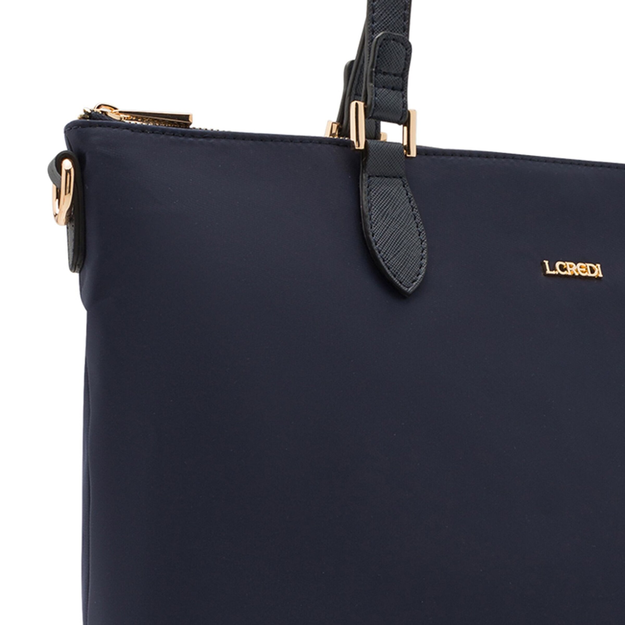 Cabas 'Alena' L.CREDI en bleu