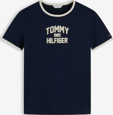 TOMMY HILFIGER T-Shirt 'Varsity' in Blau: Vorderseite