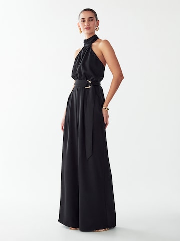 BWLDR Jumpsuit 'Crest' in Schwarz