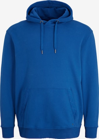 TOM TAILOR Men + Sweatshirt in Blue: front