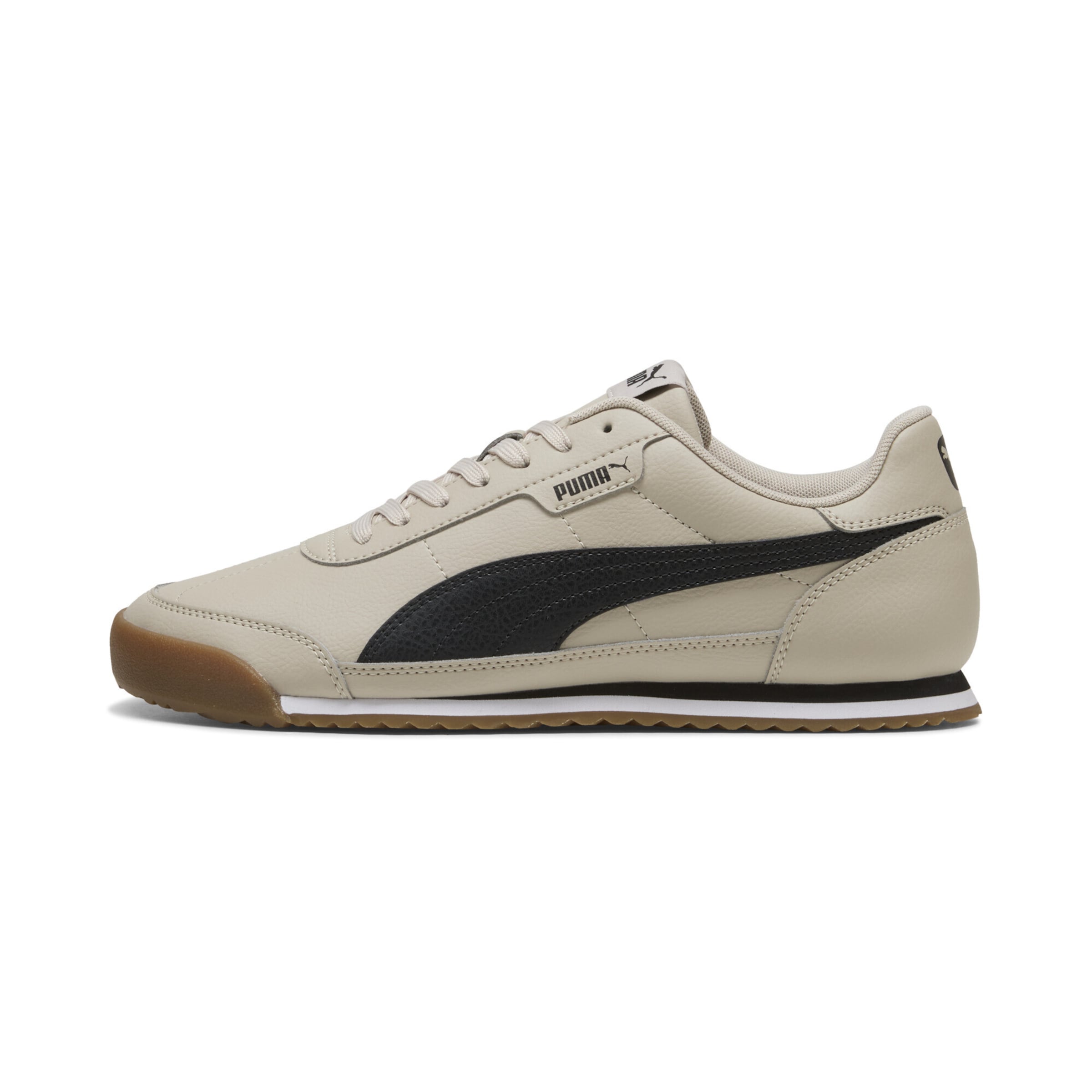 PUMA Baskets basses 'Turino II' en 44 en beige clair / noir, Vue avec produit