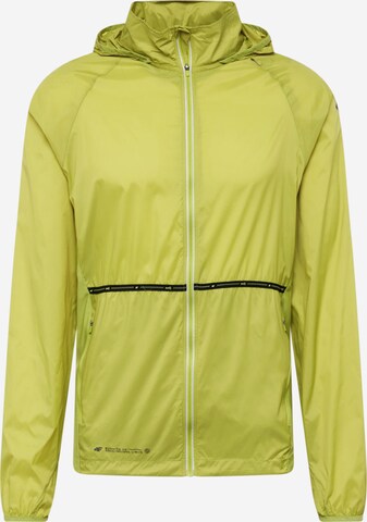 4F Athletic Jacket in Green: front