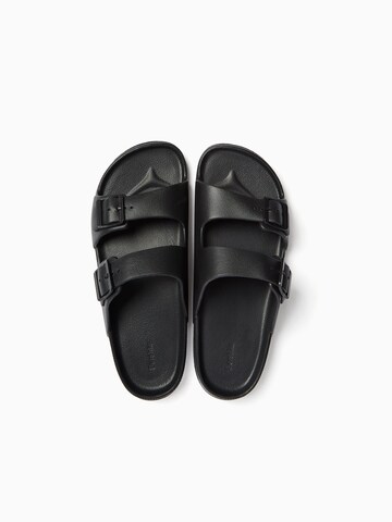 Bershka Mules in Black