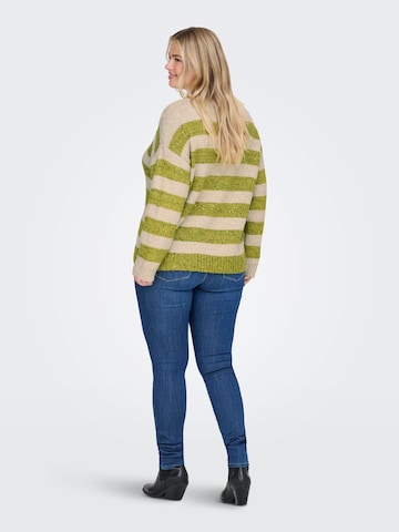 Pull-over 'CARDundee' ONLY Carmakoma en beige