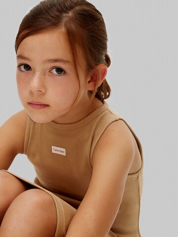 Calvin Klein Jeans Regular Dress in Brown