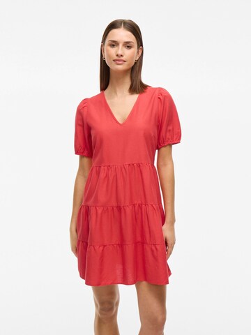 Robe 'Prisilla' VILA en rouge : devant