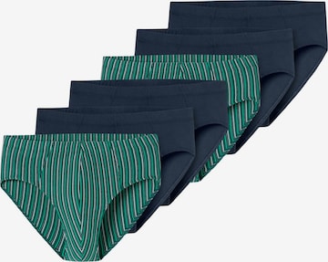 SCHIESSER Slip '95/5 Essentials - Cotton' in Blue: front