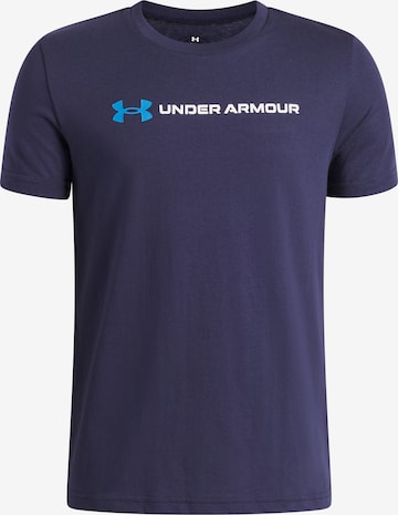 UNDER ARMOUR Performance shirt in Blue: front