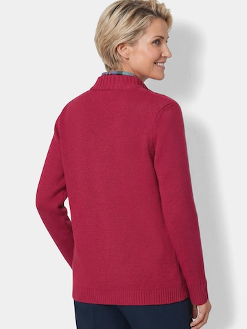 Goldner Knit cardigan in Red