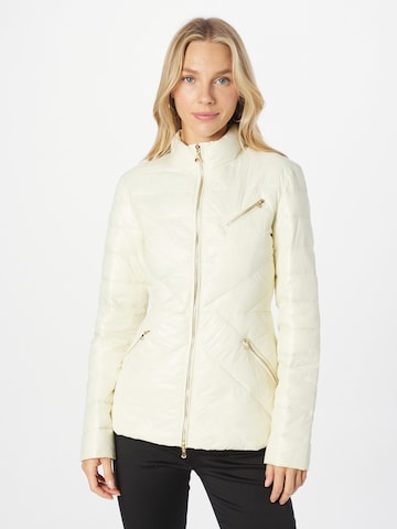 PATRIZIA PEPE Prehodna jakna | bela barva: sprednja stran