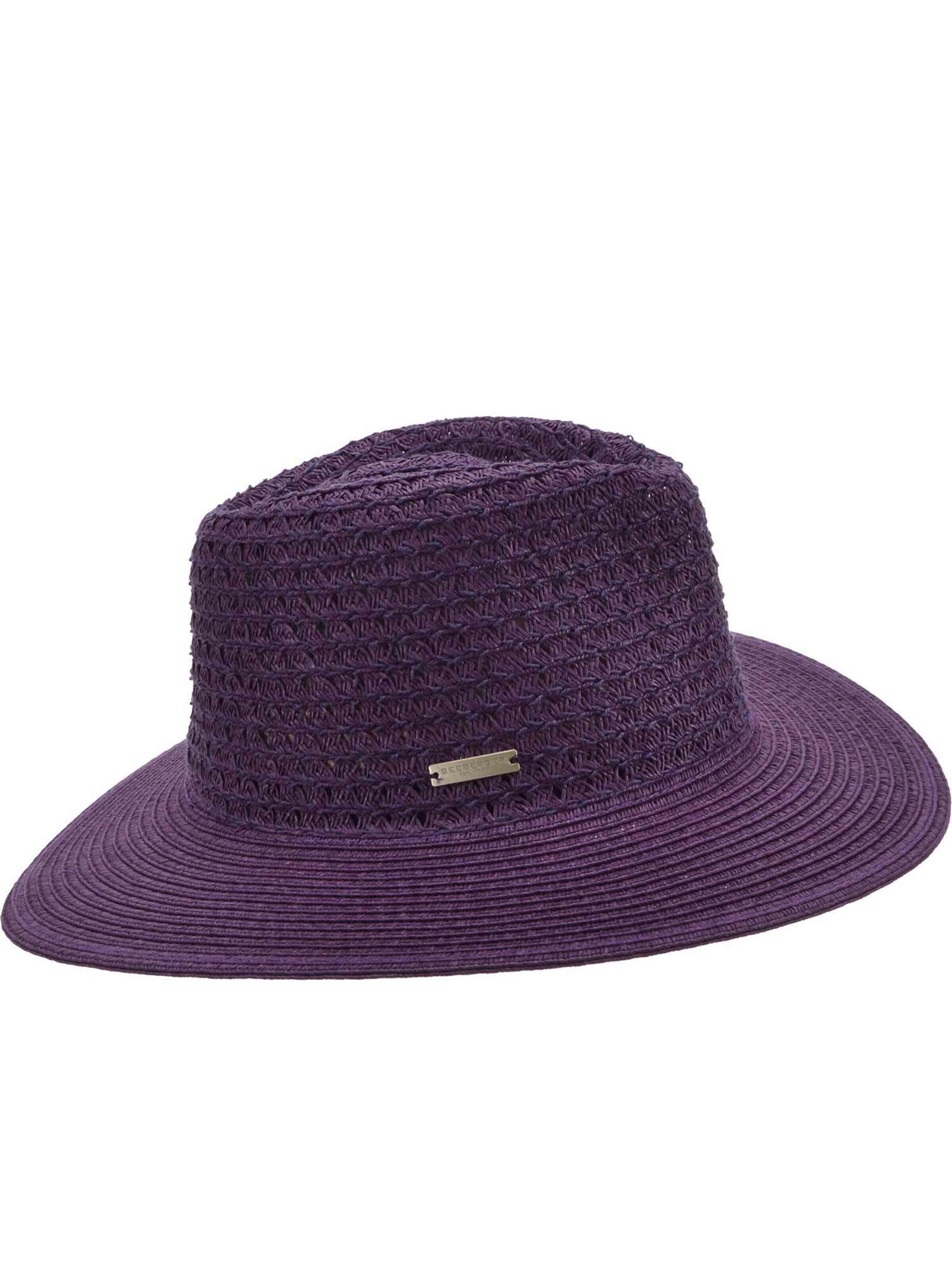 Seeberger Hat 'Hut' in Red: front