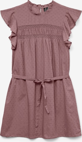 Robe 'VMTRINE' Vero Moda Petite en rose : devant