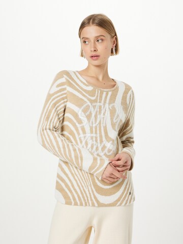 Pull-over 'Pontiac' Key Largo en beige : devant