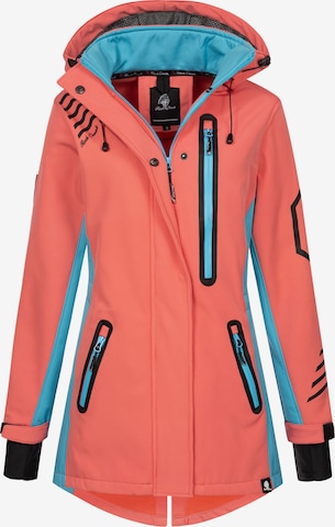 Rock Creek Outdoorjacke in Pink: predná strana