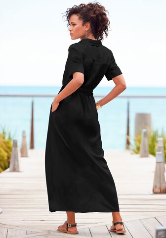 LASCANA Kleid in Schwarz