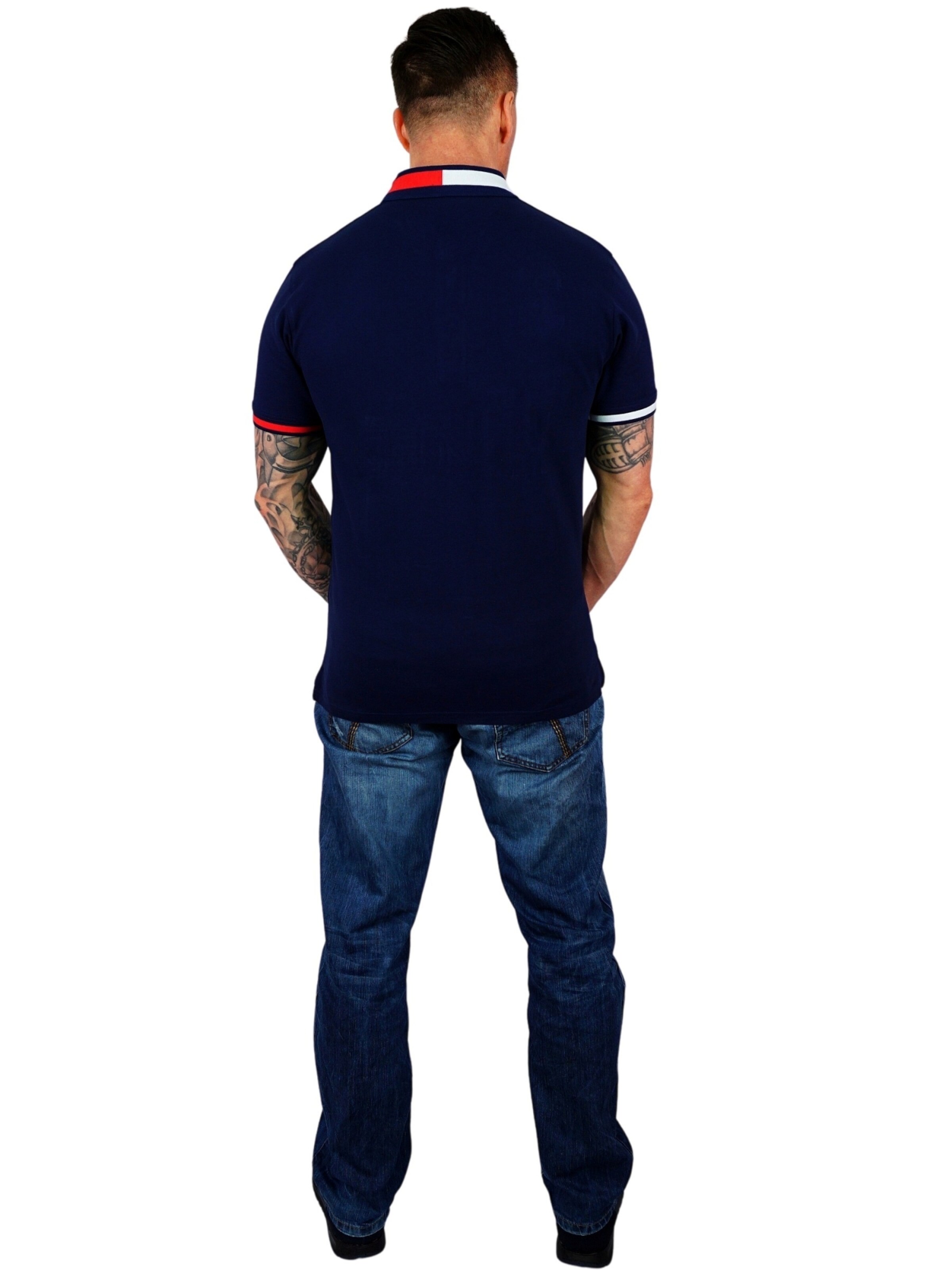 T-Shirt U.S. POLO ASSN. en bleu