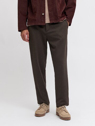 JACK & JONES - Tapered Pantalón 'JPSTAce' en marrón: frente