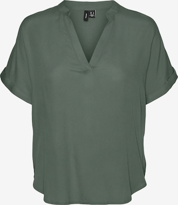 Bluză 'Beauty' de la VERO MODA pe verde: față