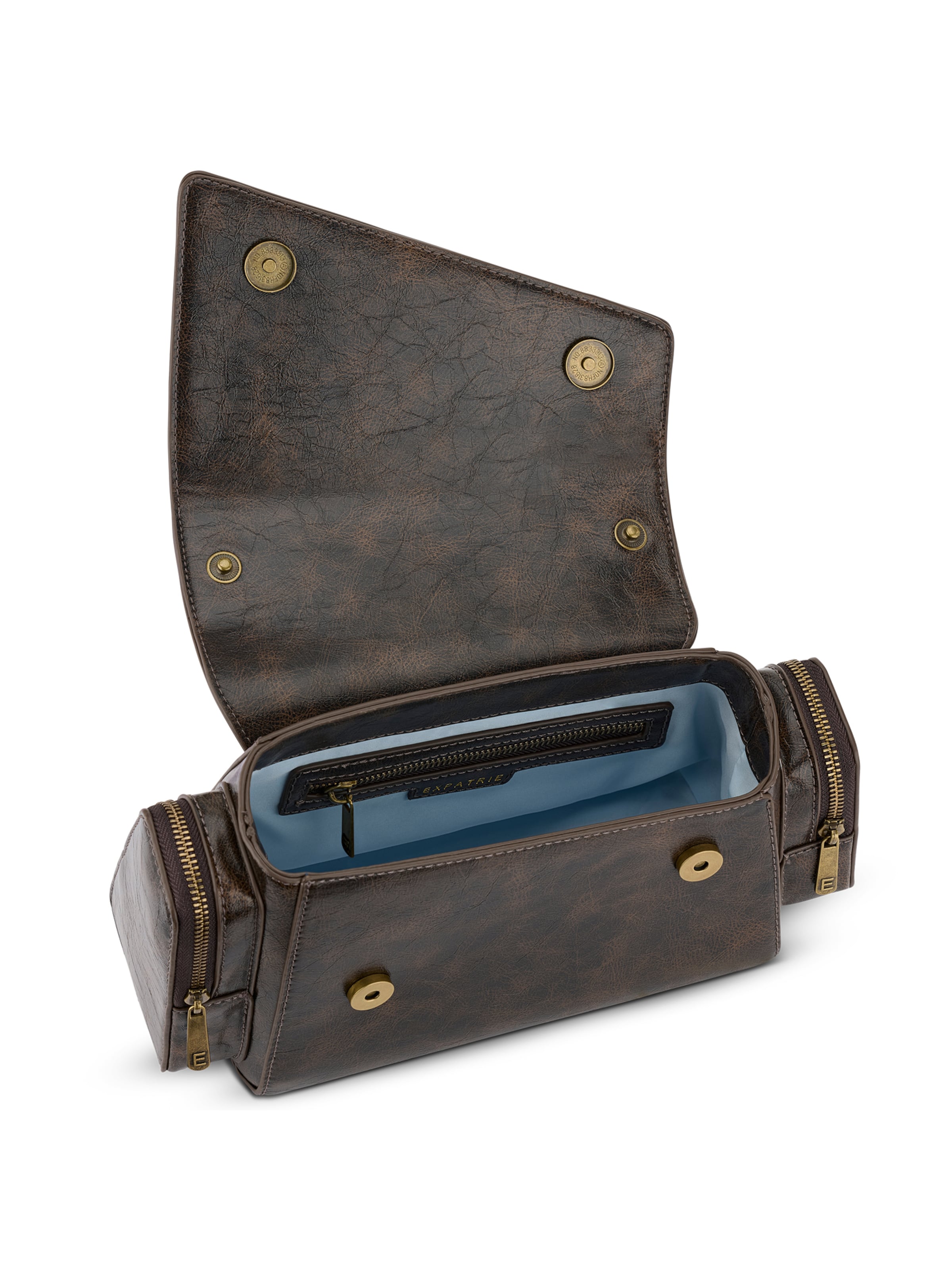 Expatrié Taška přes rameno 'Hunter' – hnědá