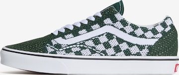 VANS Низкие кроссовки 'Old Skool' в Зеленый: спереди