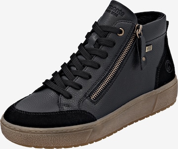 Bottines à lacets REMONTE en noir : devant