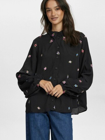 NÜMPH Shirt 'Erika' in Schwarz: Vorderseite