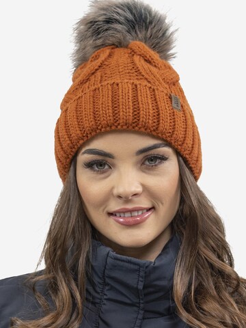 Vivisence Beanie '7014 Set' in Orange
