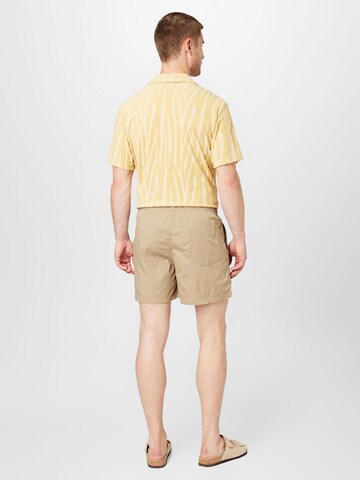 WEEKDAY Regular Shorts 'Alex' in Beige