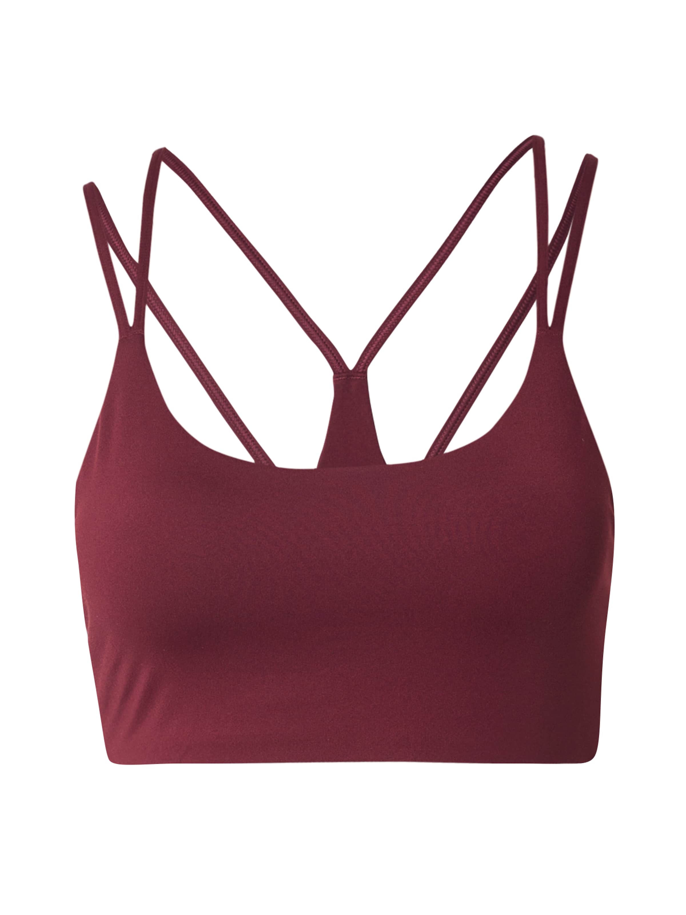 Fabletics Bustier Sport bh 'PRINCIPAL' in Rood: voorkant