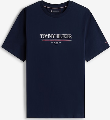 TOMMY HILFIGER Футболка в Синий: спереди