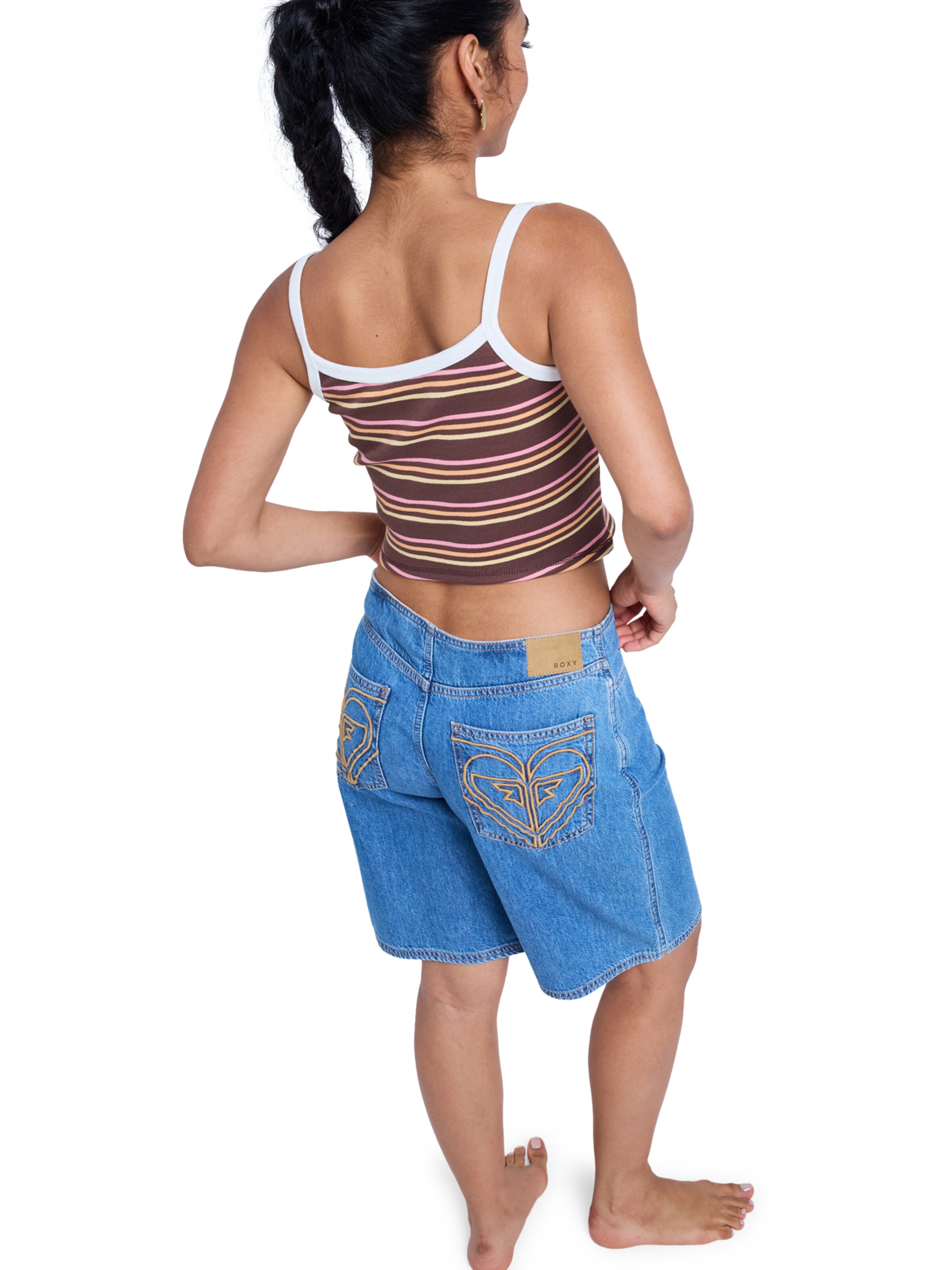 ROXY Top 'Whatever Forever' in Brown