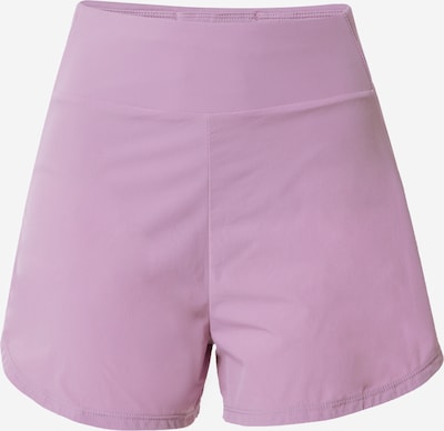 NIKE Pantalon de sport 'BLISS' en violet, Vue avec produit