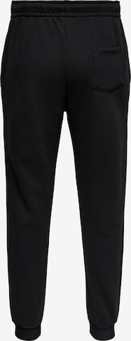 Effilé Pantalon 'Ceres' Only & Sons en noir