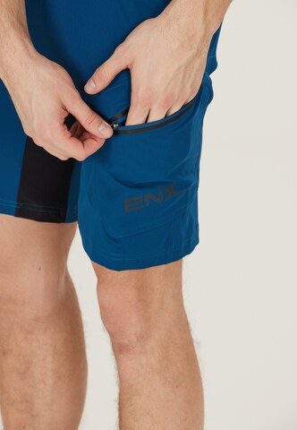 ENDURANCE Regular Sportshorts 'Jamal' in Blau